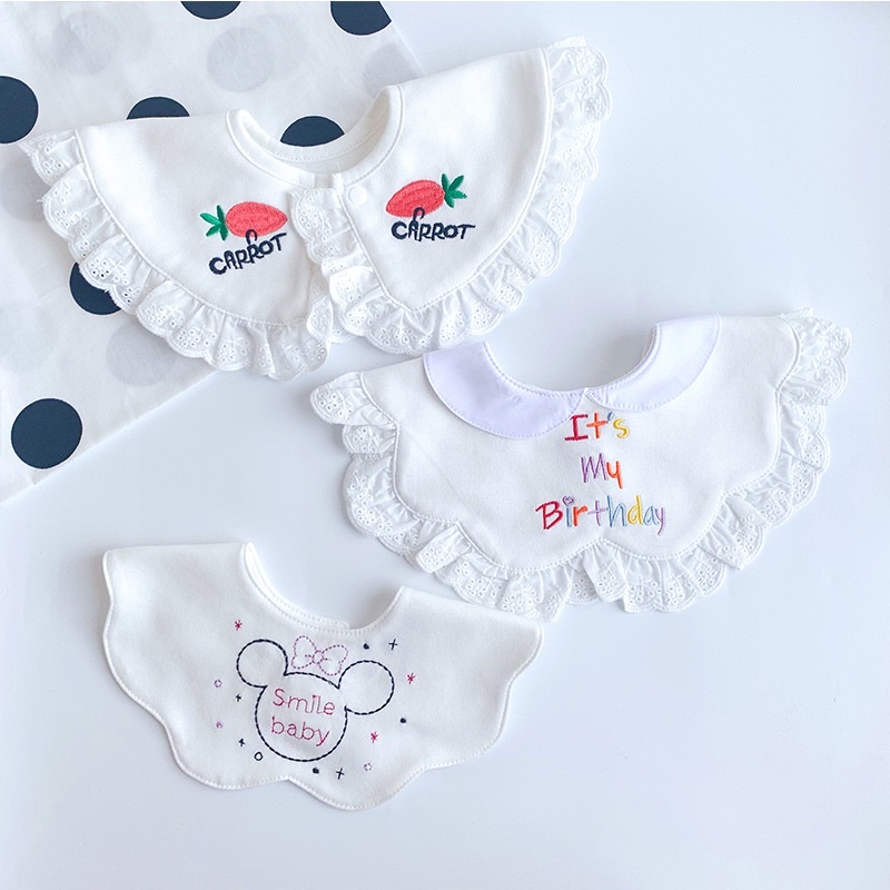 yếm siêu xinh cho em bé gái ( nhắn tin cho shop để chọn mẫu)