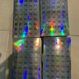 Tem số dán chai sơn