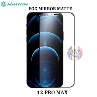 Kính chống vân tay Nillkin Fog Mirror Full Matte IP 12 Pro Max