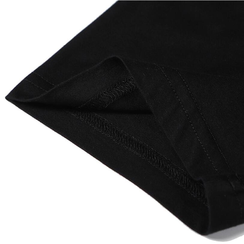 Áo Thun Đen Tay Ngắn In Hình Đôi Cánh Sấm Sét Thời Trang