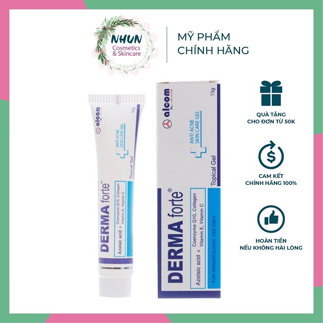 Giảm mụn mờ thâm Derma Forte 15g (NS)