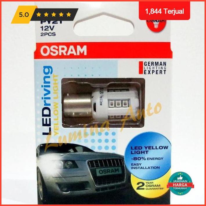 Osram Đèn Led Xi Nhan Màu Vàng / Vàng Cho Xe Hơi Py21 / S25