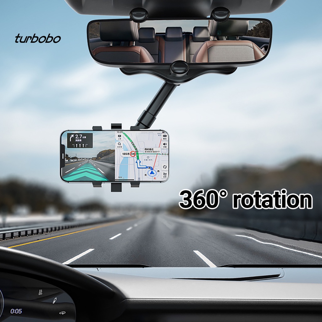 Turbobo Giá Đỡ Điện Thoại Thông Minh/TV Định Vị Trên Xe Hơi Dễ Lắp Đặt