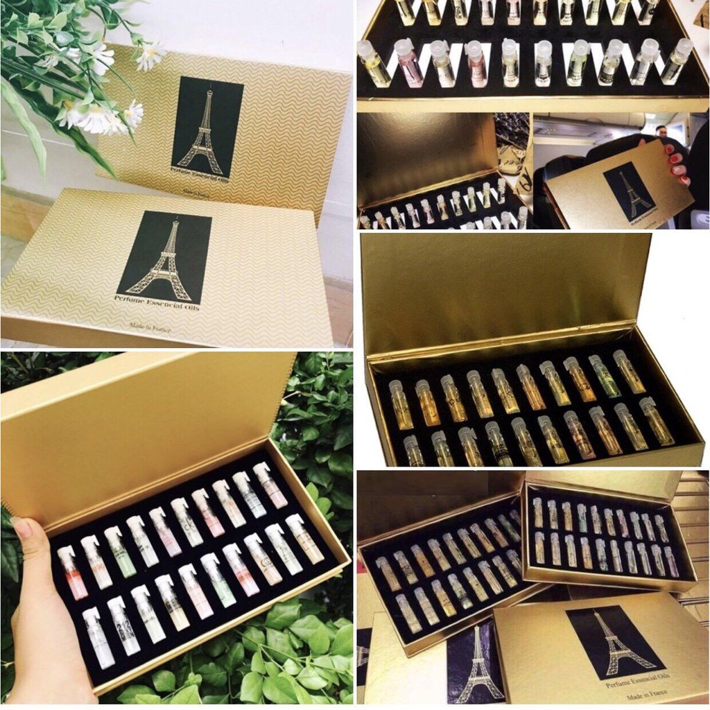 Bộ Test Nước Hoa 20 Ống Thơm Dai