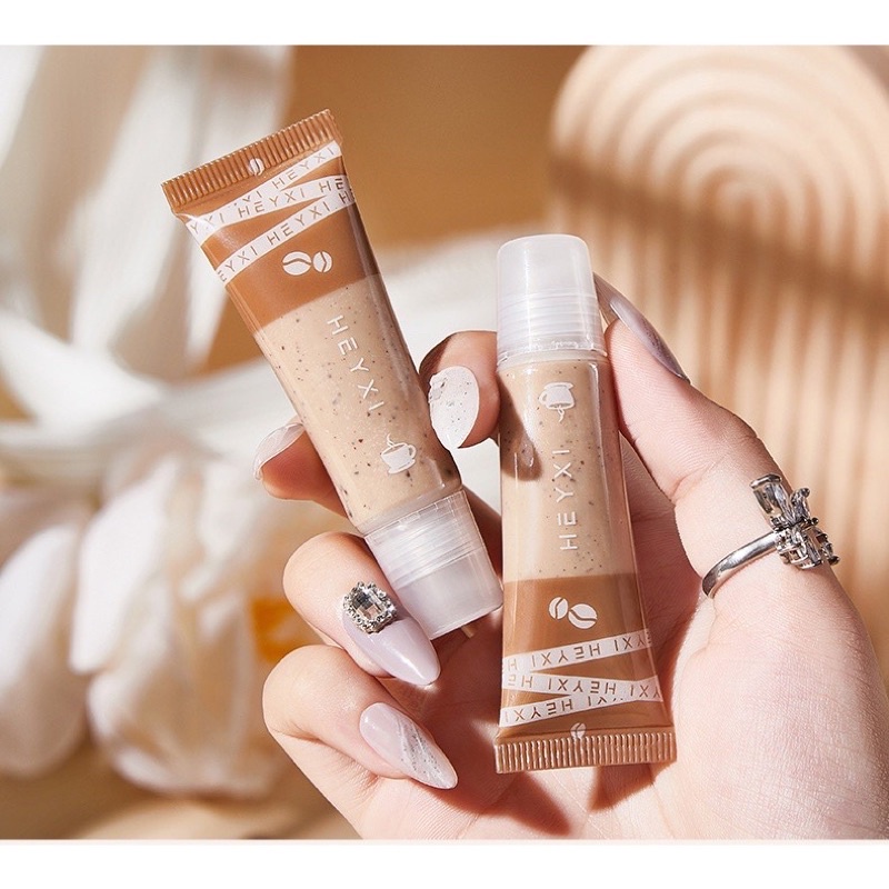 Tẩy da chết môi cà phê Heyxi Coffee Lip Scrub 15g