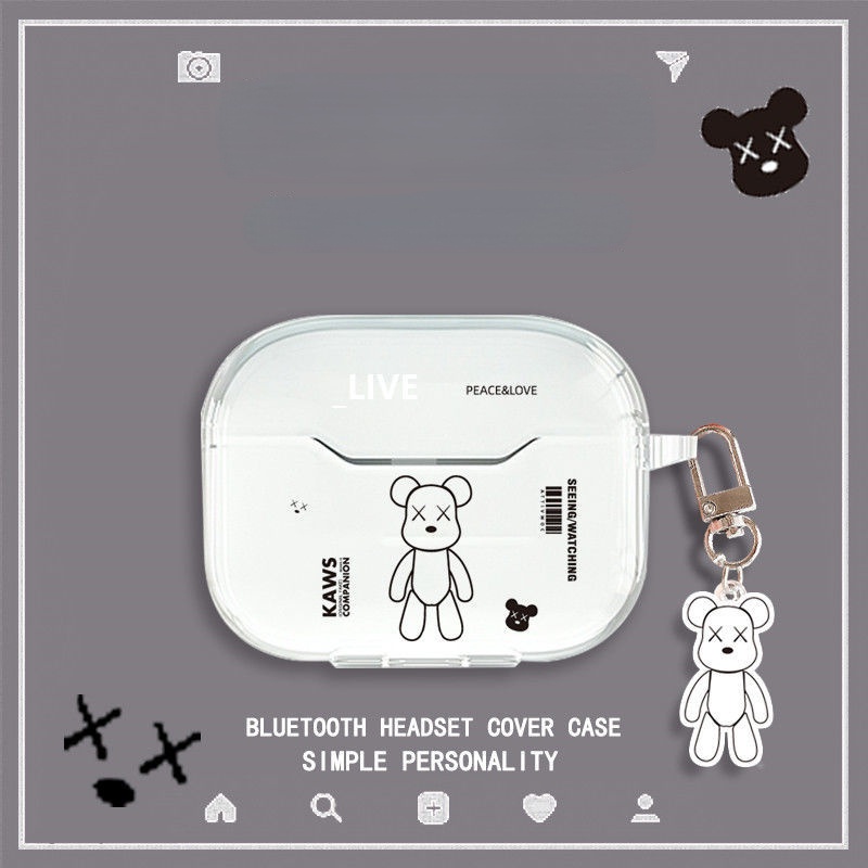 Vỏ Bảo Vệ Hộp Sạc Tai Nghe Baseus S1 Mềm Hình Cô Gái Dễ Thương