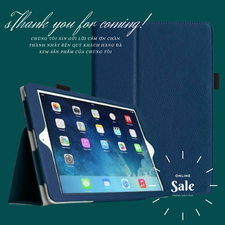 Bao da thiết kế sang trọng hai góc xoay dành cho ipad 2/3/4