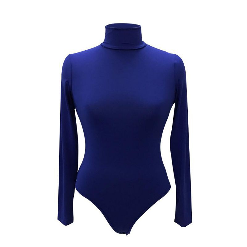 Bodysuit dài tay cổ lọ