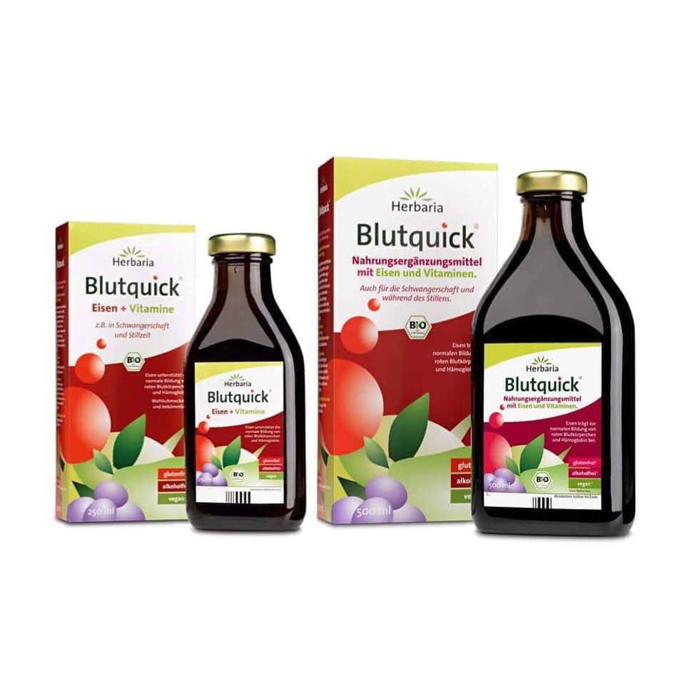Dung dịch Sắt Blutquick hữu cơ 250ml-500ml