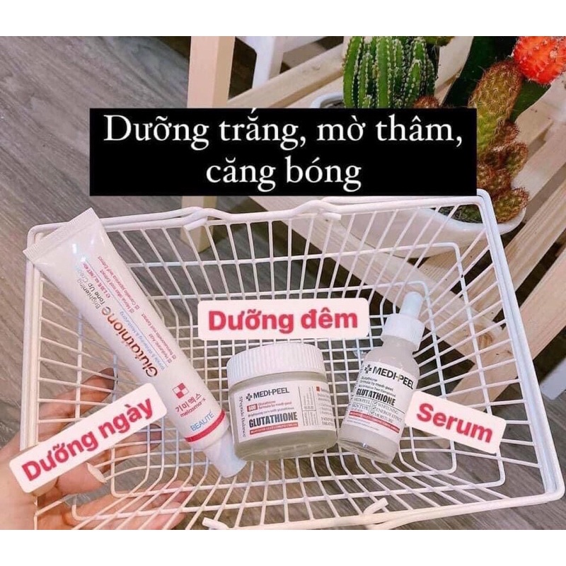 Serum Truyền Trắng Medipeel Glutathione 600 30ml Se Khít Lỗ Chân Lông