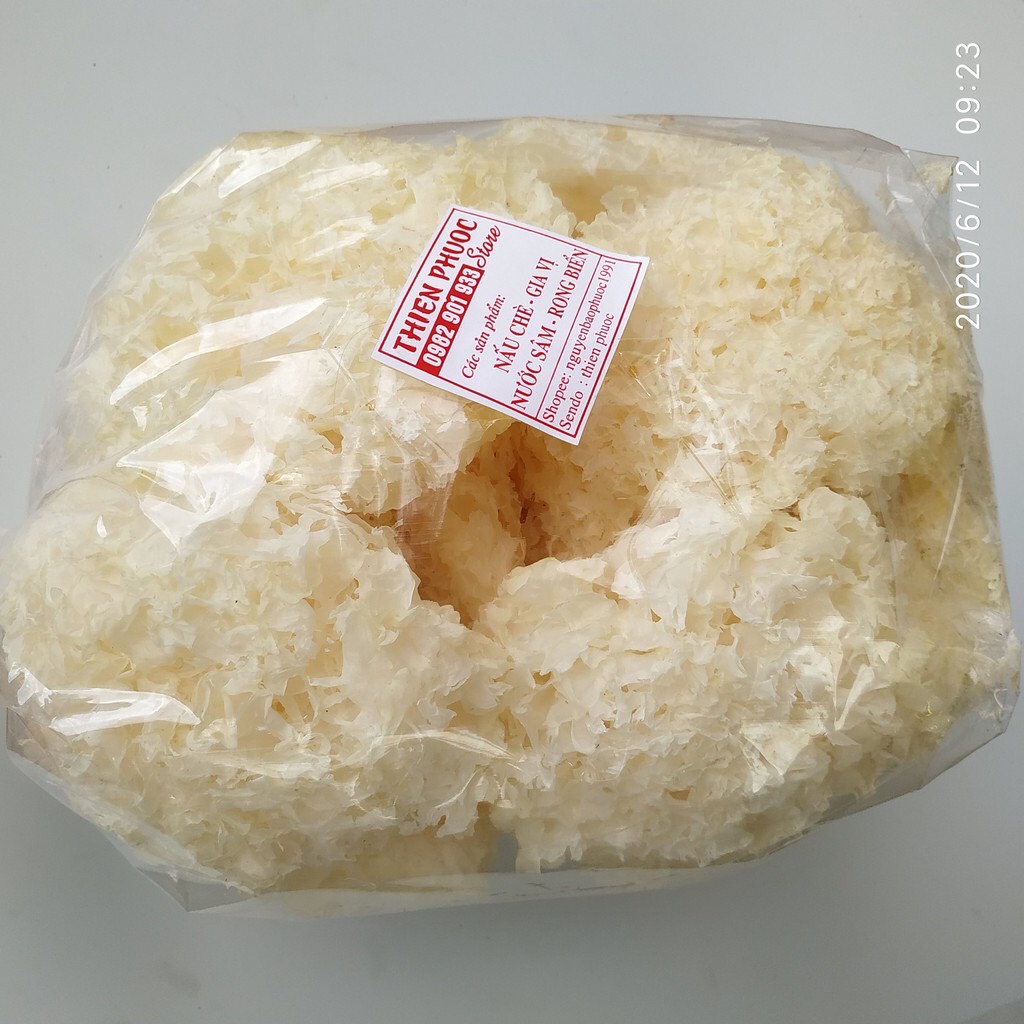 200GRAM NẤM TUYẾT KHÔ (NGÂN NHĨ) - ẢNH THẬT - HÀNG CHUẨN - 250GR