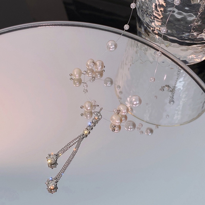 1 Vòng cổ Đính Ngọc Trai Giả Thanh Lịch Cho Nữ