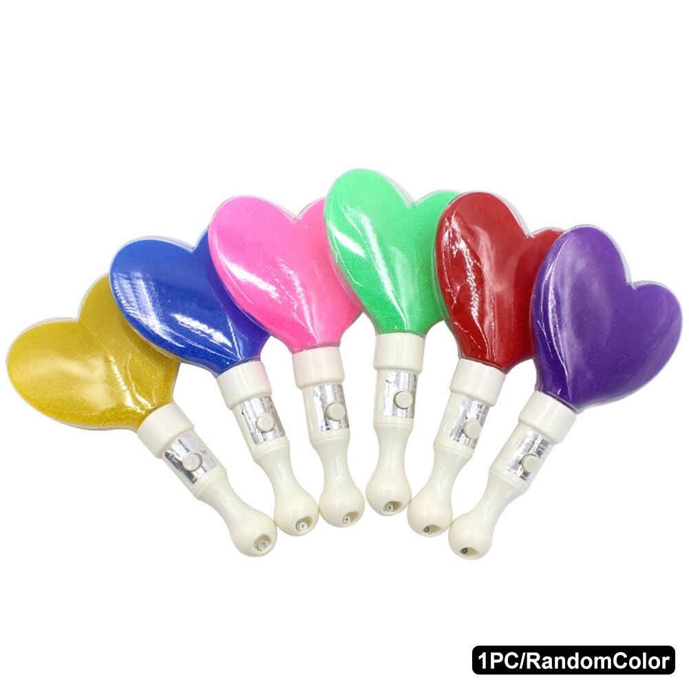Gậy phát sáng đèn LED hình TRÁI TIM - Món quà đồ chơi buổi tối, hòa nhạc, sinh nhật, tiệc cưới, trung thu....