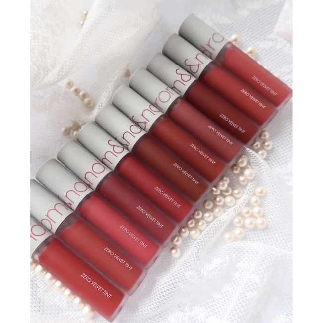 Son Romand Kem Lì, Màu Chuẩn Mịn Môi Romand Zero Velvet Tint