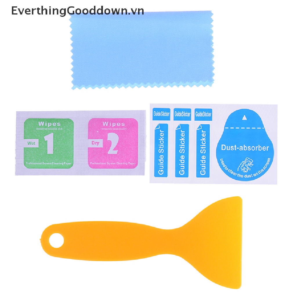 Everthinggooddown 2 Miếng Dán Bảo Vệ Kính Chiếu Hậu Xe Hơi Chống Sương Mù Chống Mưa