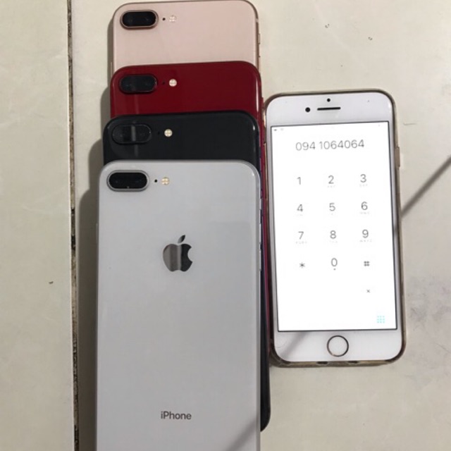 [Mã ELC2C10 giảm 7% đơn 500K] Điện thoại iphone 8 Plus quốc tế full chức năng,hàng có sẵn fullbox không vân tay