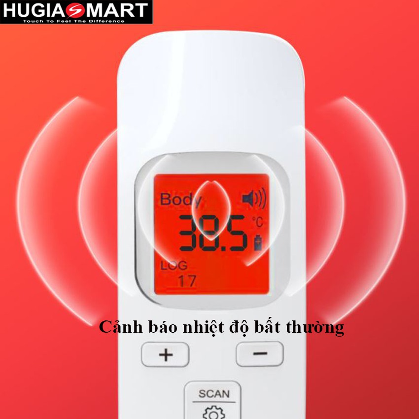 Nhiệt kế hồng ngoại , máy đo thân nhiệt đo trán, nách GP-100 Pro