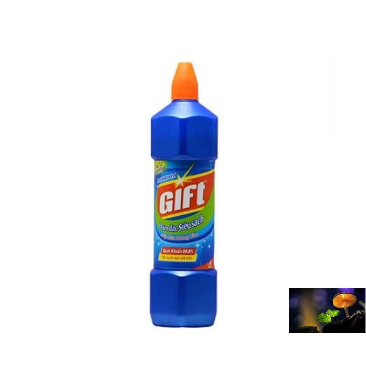 Nước tẩy TOILET sạch vi khuẩn GIFT chai 900ml