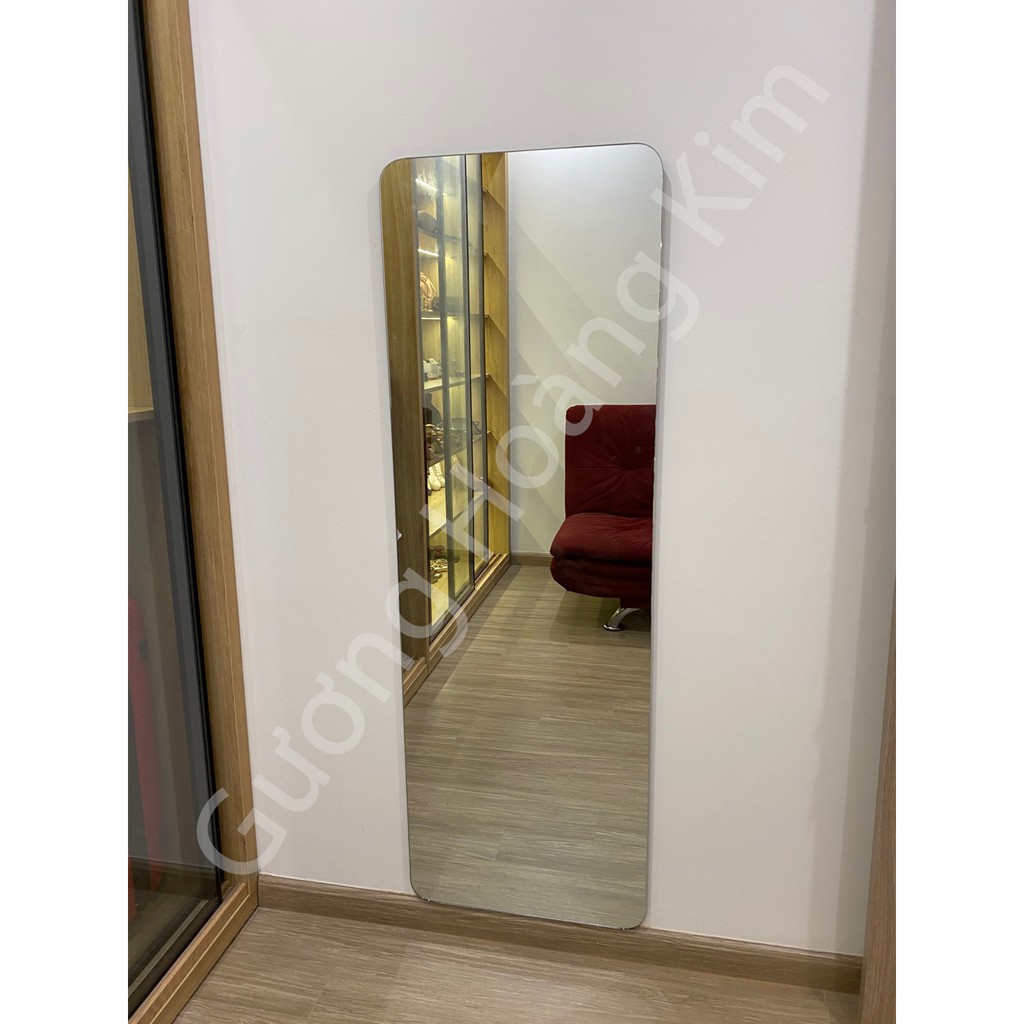 Gương toàn thân treo tường dán tường không viền giá rẻ kích thước 40x100, 40x120, 50x120 cm- guonghoangkim mirror hk5004