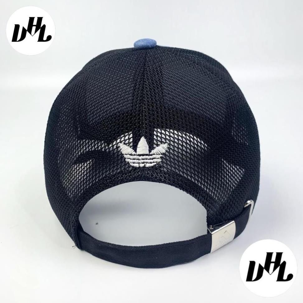 Mũ lưỡi trai ❤️ Nón kết jean add phối lưới thể thao thoáng mát thời trang nam nữ cao cấp