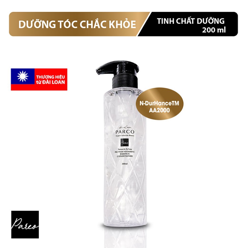 Tinh chất dưỡng tóc trước khi gội Parco - Giúp tóc mềm mượt, giảm gãy rụng trong khi gội, phục hồi tóc hư tổn