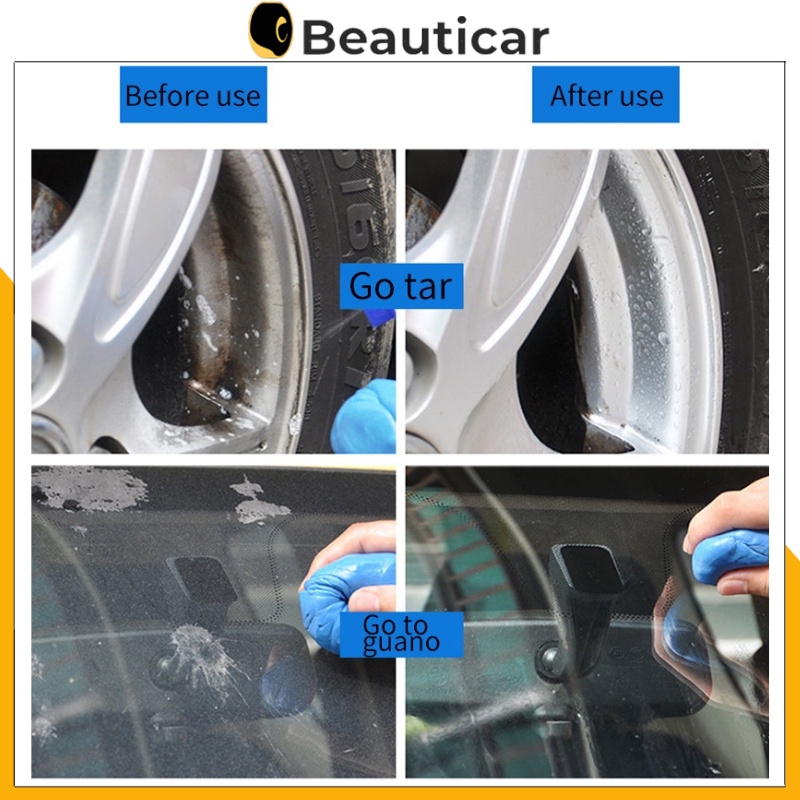 Đất sét XETA tẩy ố kính siêu dẻo không gây trầy xước xe làm sạch kính xe vỏ thân xe