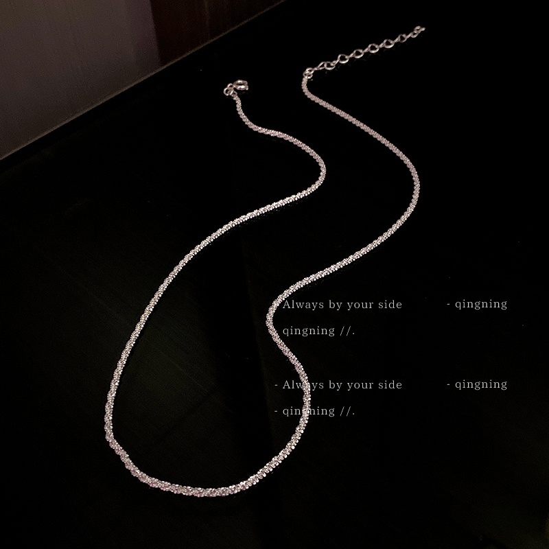 DREJEW Dây Chuyền Kim Tuyến Lấp Lánh Thời Trang Dành Cho Nữ