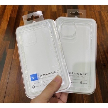 Ốp lưng Rock trong cứng viền mền cho iPhone  14 Pro Max, 13, 12 Pro, 12 Pro Max Chống sốc -khoe toàn diện vẻ đẹp của máy