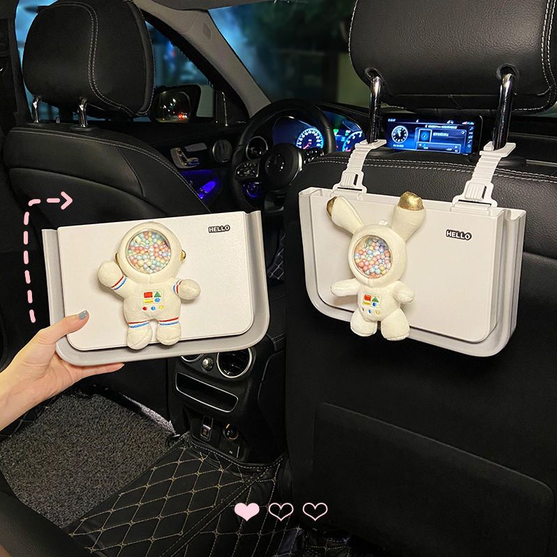 Thùng Rác Treo Ghế Sau Xe Hơi Gấp Gọn Sáng Tạo Dễ Thương Cao Cấp Dành Cho Bạn Nữ