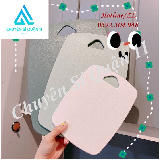 Combo 3 Thớt Nhựa Kháng Khuẩn, Mẫu Mã Đẹp An Toàn Khi Sử Dụng 3ThotHQ