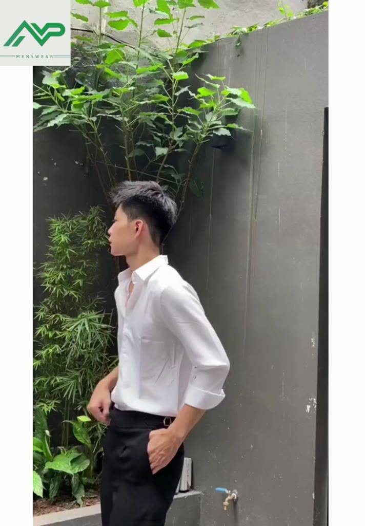 Áo sơ mi nam dài tay NPV cổ bẻ chất liệu cotton cao cấp giữ dáng chuẩn form ôm sát người | BigBuy360 - bigbuy360.vn
