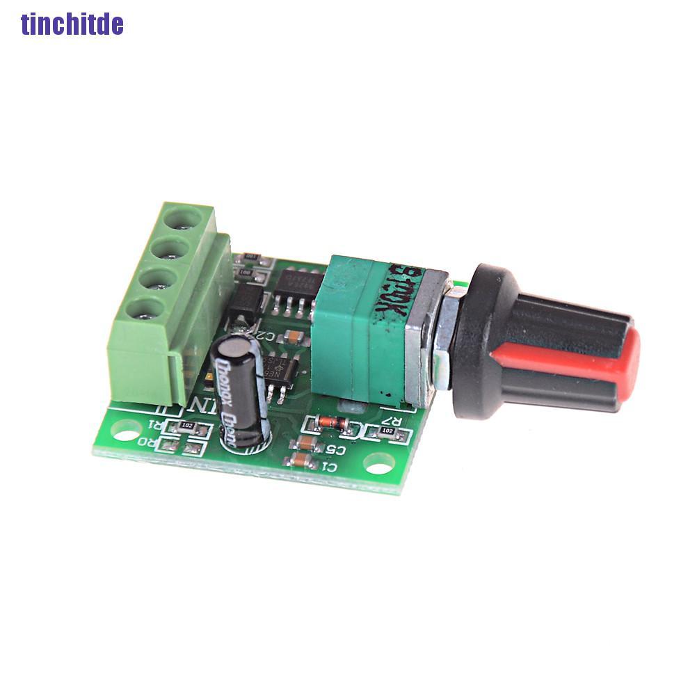[Tinchitde] 1.8V 3V 5V 6V 12V 2A Low Voltage Motor Speed Controller Pwm 1803B M216 [Tin]