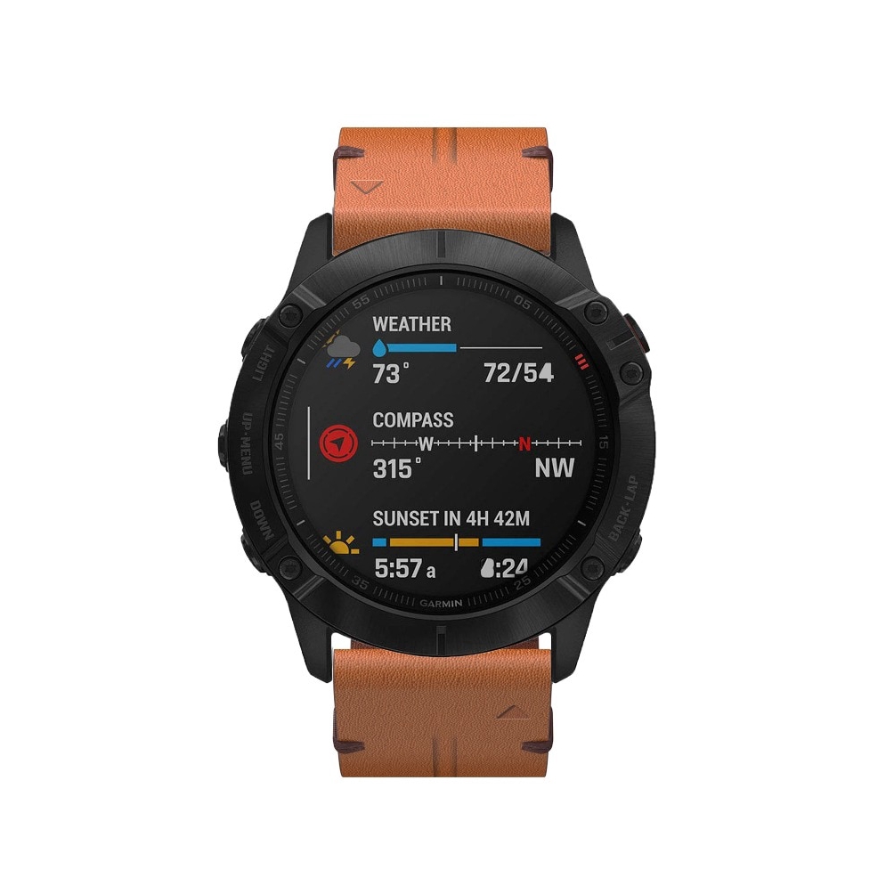 Dây Đeo Da Cho Đồng Hồ Thông Minh Garmin Fenix 5s / 5splus / 6s Pro / 6s