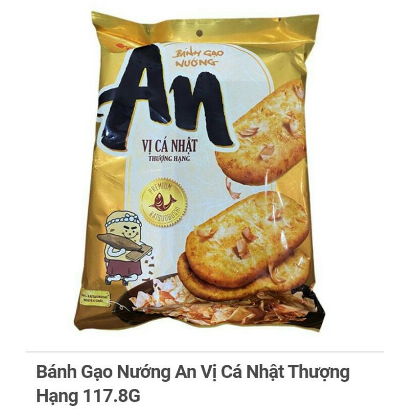 Bánh Gạo Nướng An Vị Cá Nhật ThượngHạng 117.8G