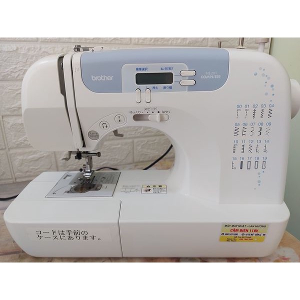 Máy May Gia Đình Nhật Bãi Brother Đời Mới - Gọn Nhẹ - Không Kén Vải - Dễ Sử Dụng - Bảo Hành 12 Tháng