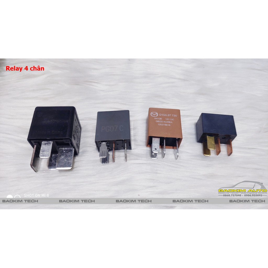Relay tháo xe xịn chính hãng dành cho xe máy, ô tô - Hàng đẹp