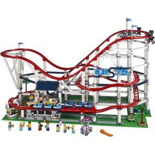 [Hộp cấn móp] 10261 Đồ chơi lắp ráp Iego Creator Roller Coaster - Tàu lượn siêu tốc
