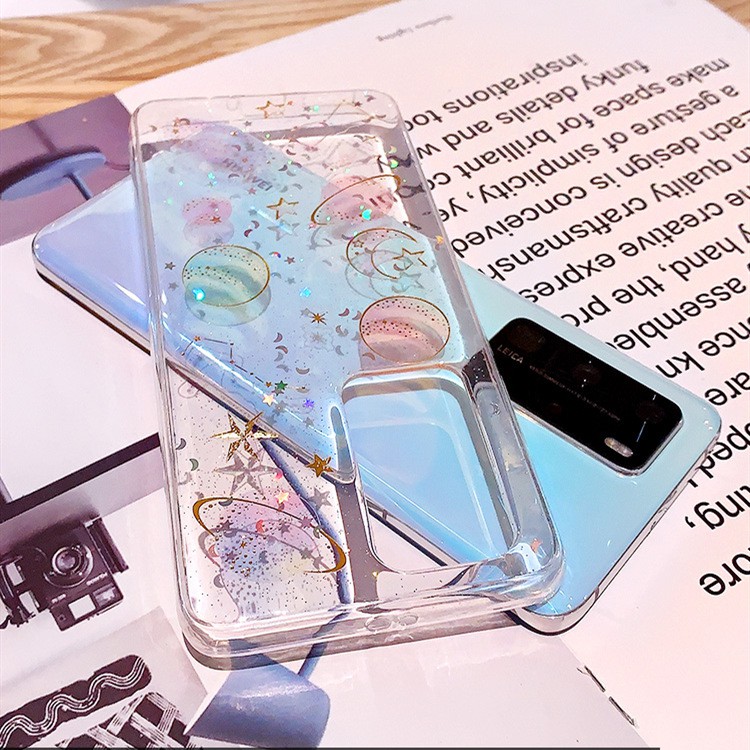 Ốp điện thoại trong suốt họa tiết vũ trụ cho Samsung M51 S20 FE A7 A9 A8 A6+ J5 J3 J7 2017 Stars J6 J8 Note 9 8 | BigBuy360 - bigbuy360.vn