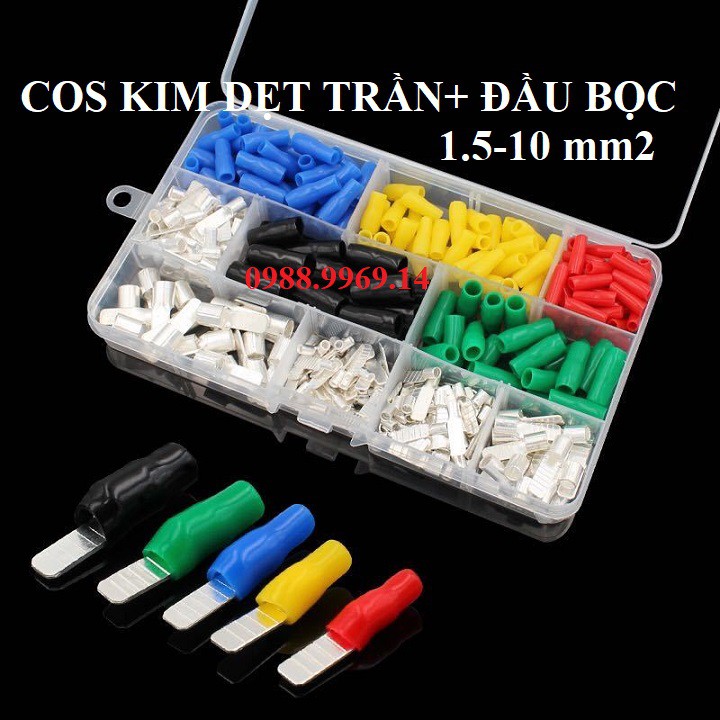 HỘP COS KIM DẸT ĐỦ KÍCH THƯỚC 320 CHI TIẾT