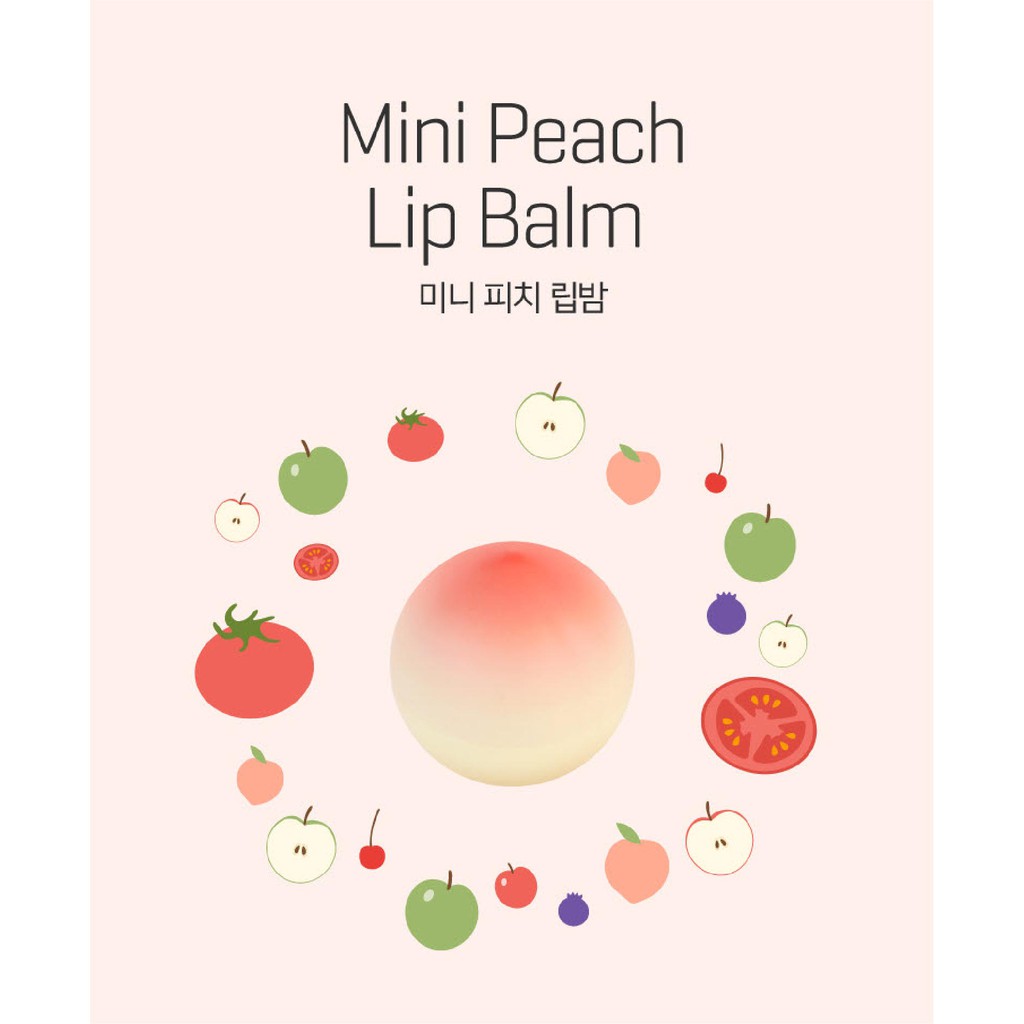 Son Dưỡng Môi TONYMOLY Mini Peach Lip Balm 7g