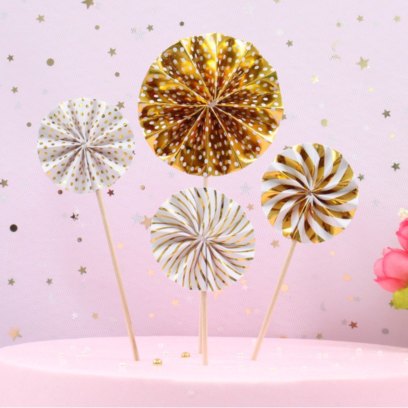 que cắm bánh [FREESHIP] set cắm chong chóng