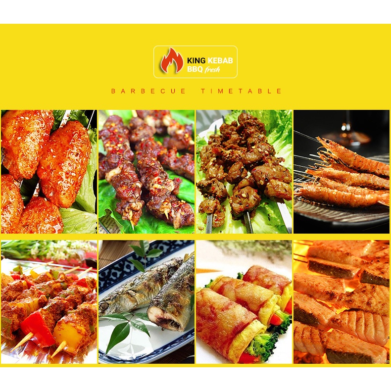 Máy nướng xiên que tại bàn - MNBBQ1