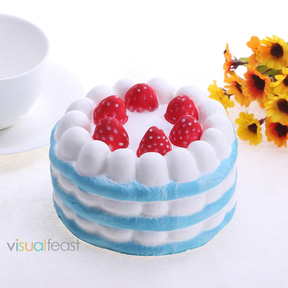 Đồ chơi xốp squishy giảm stress hình bánh kem dâu tây dễ thương cho bé (2)-185337.02