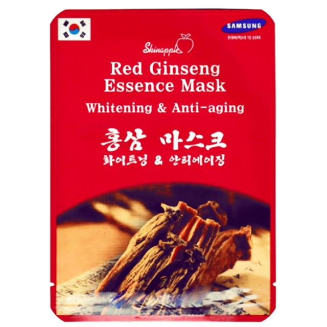 Mặt nạ hồng sâm Hàn Quốc Red Ginseng Essence Mask