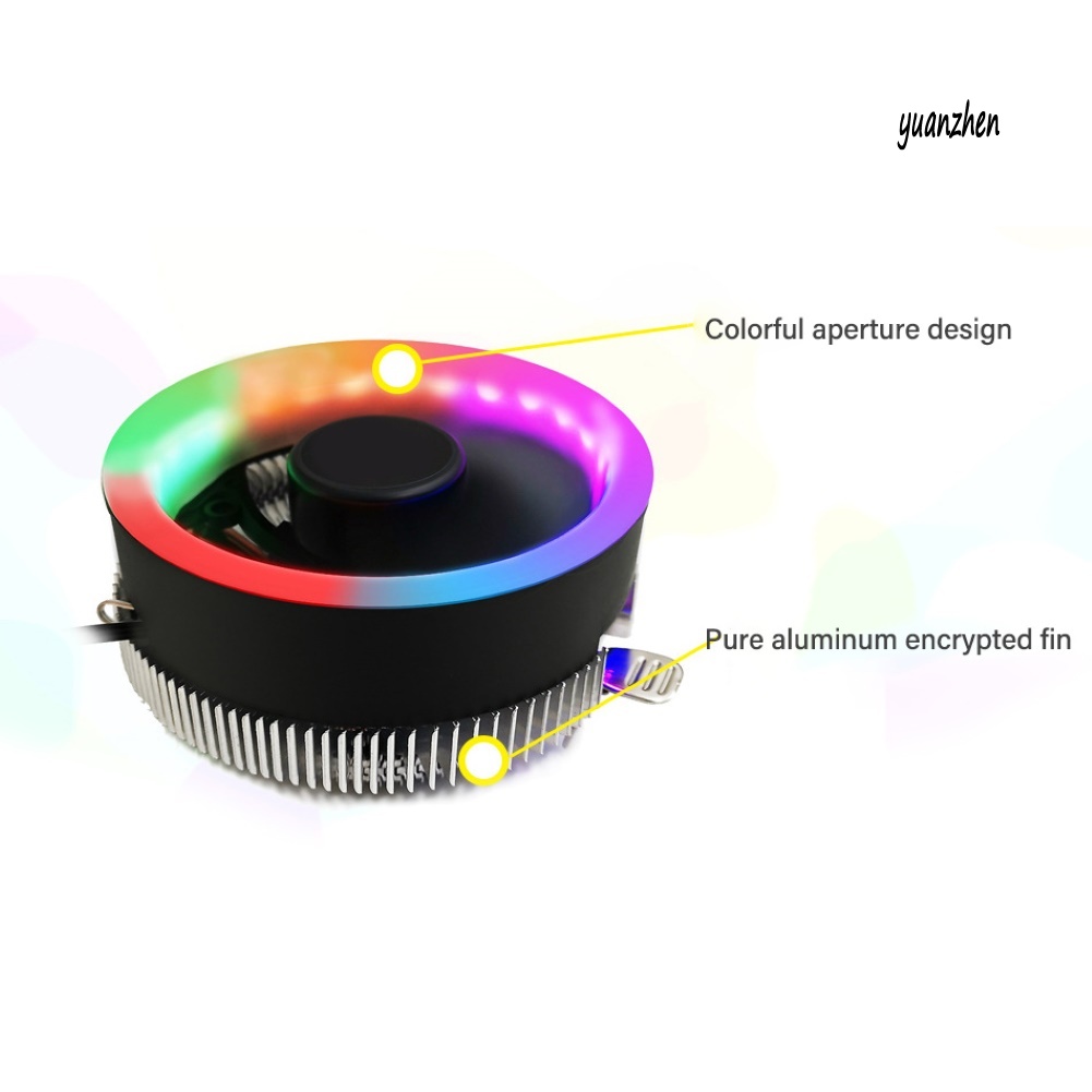 yuanzhen Silent Desktop Computer CPU Cooler Radiator Heatsink Cooling Fan for I-ntel A-MD | BigBuy360 - bigbuy360.vn