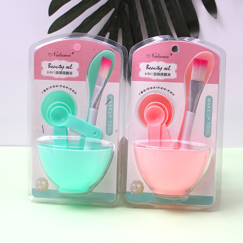 Bộ Bát Trộn Mặt Lạ 6 Chi Tiết