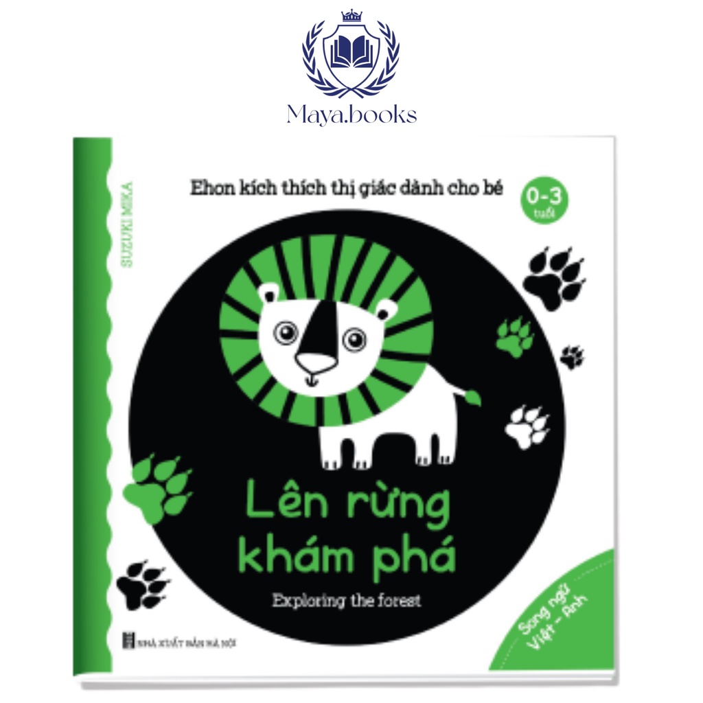 Sách ehon cho bé 0 3 tuổi - Bộ 6 quyển Ehon kích thích thị giác cho bé