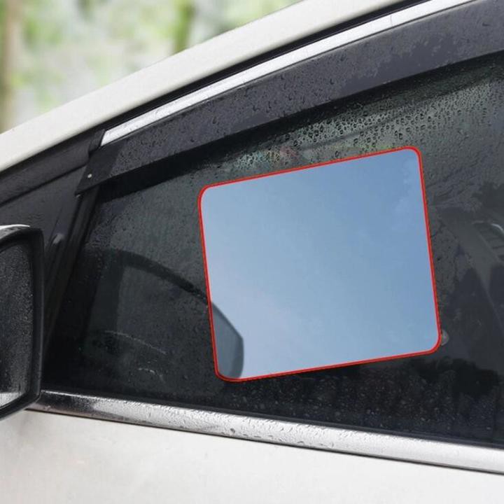 4 miếng dán chống đọng nước 2 kính cửa trước và 2 gương chiếu hậu ô tô/ Loại cao cấp: Mã DC150