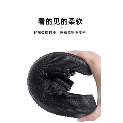 dép nam nữ bánh mì hai quai xốp siêu nhẹ chống trơn trượt