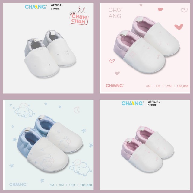 Giầy Slipper Cho Bé Dreamy Chaang Babychumchum 3-12 Tháng